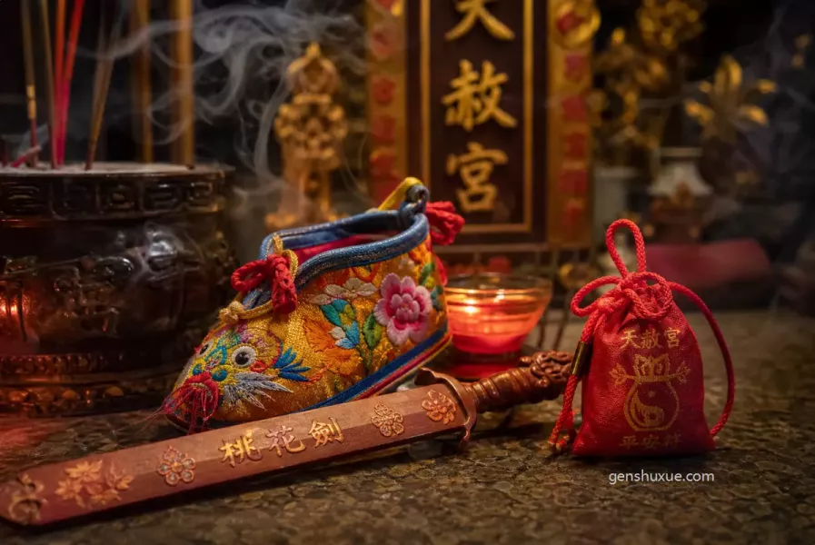 台灣專斬爛桃花神明信物法寶圖鑑:城隍夫人御夫鞋、純陽祖師桃花劍與保平安香火錦囊 台灣專斬爛桃花神明信物法寶圖鑑:城隍夫人御夫鞋、純陽祖師桃花劍與保平安香火錦囊