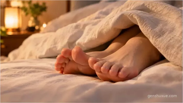 在被窩中輕輕翹動大腳趾以末梢神經信號喚醒全身,化解半夜鬼壓床動彈不得 在被窩中輕輕翹動大腳趾以末梢神經信號喚醒全身,化解半夜鬼壓床動彈不得